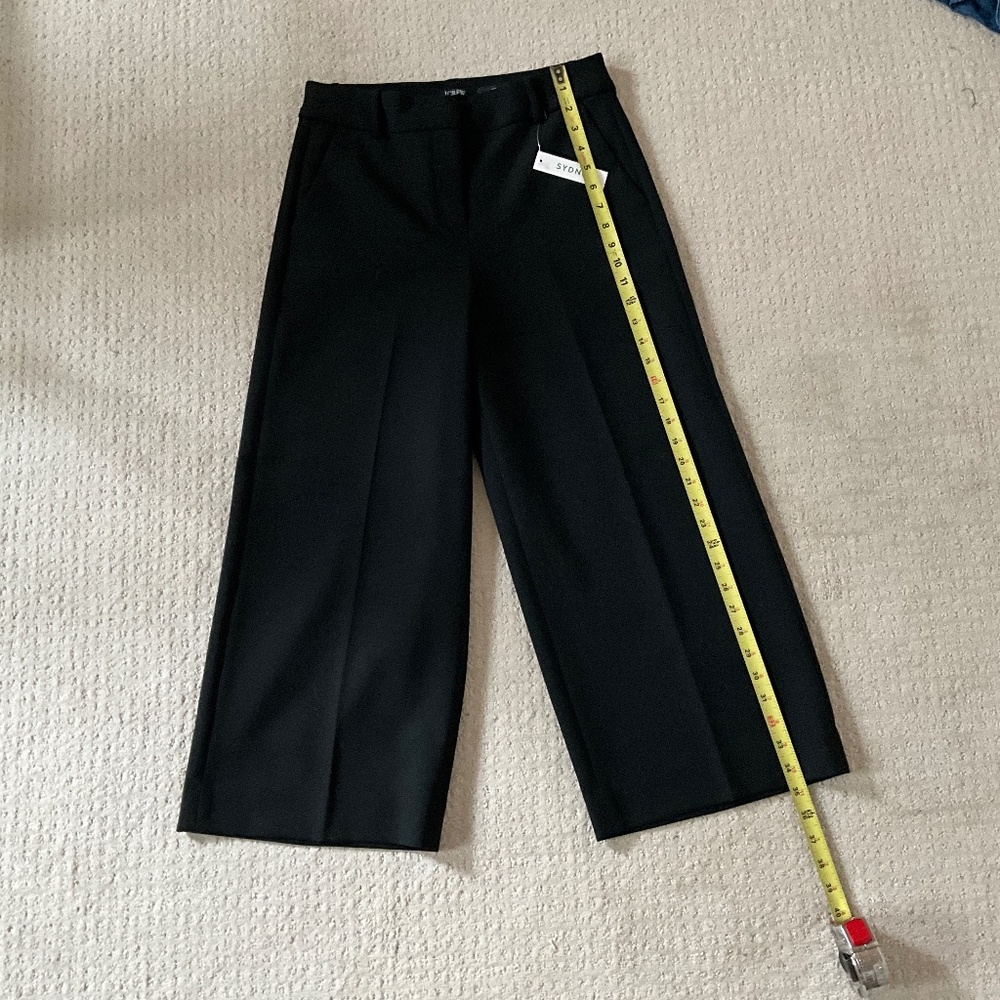 NWT J. Crew black “Sydney” pants  in Four Season Stretch